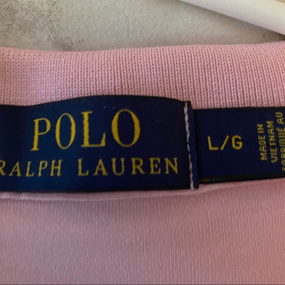 Polo Ralph Lauren- Color Pink, Size Large - Picture 2 of 3
